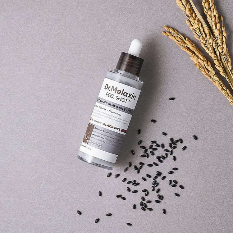 آمپول لایه بردار پیل شات برنج سیاه دکتر ملاکسین