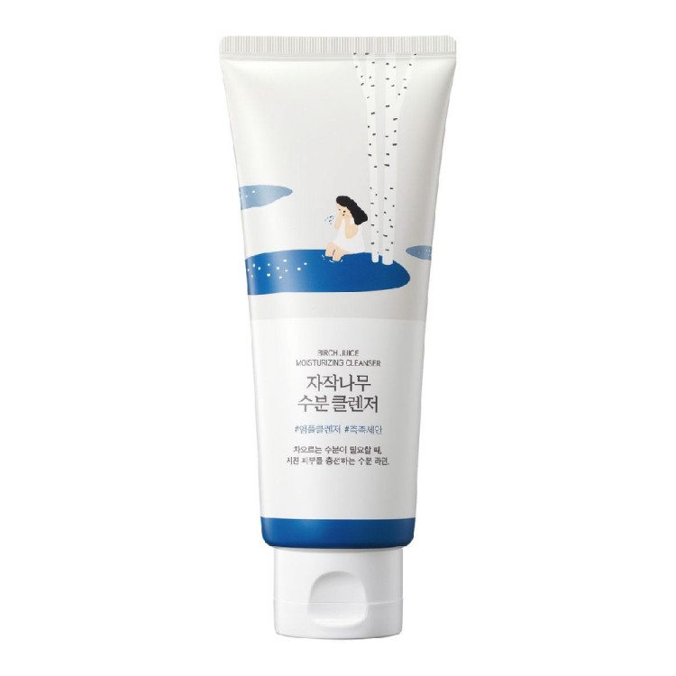 ژل شوینده مرطوبکننده و تسکیندهنده راندلب ROUND LAB Birch Juice Moisturizing Cleanser 150ml