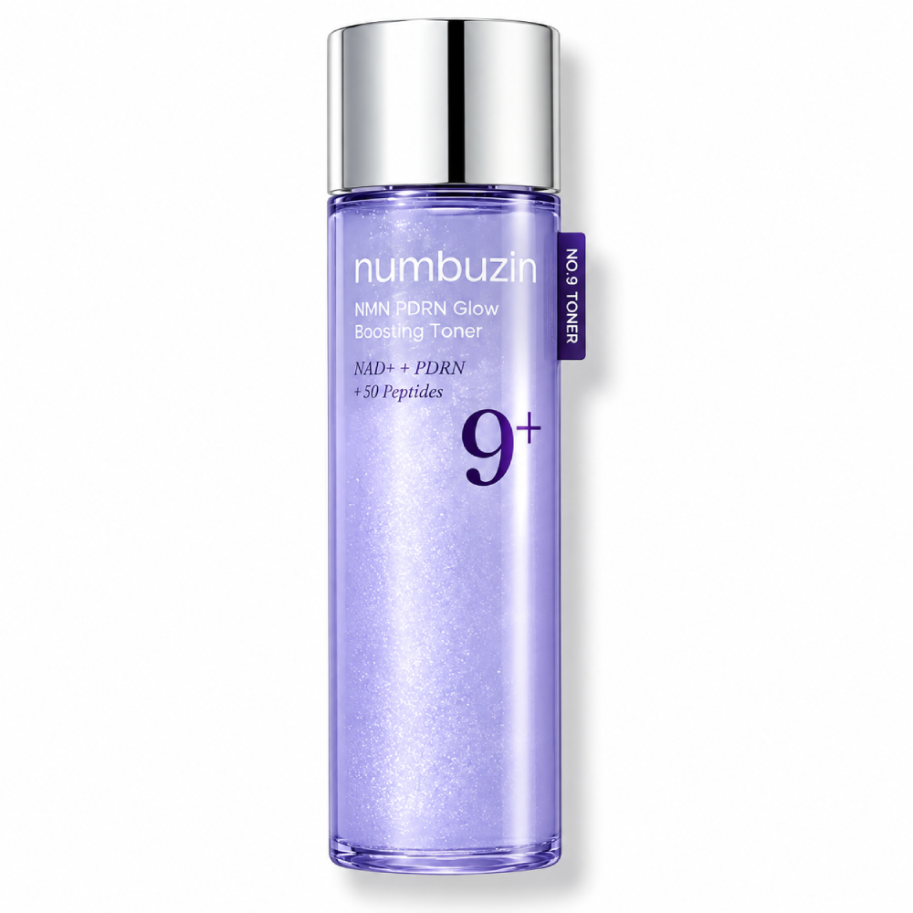 تونر پپتاید PDRN و NAD+ شماره 9 نامبوزین درخشان Numbuzin No.9 NAD+ تقویت کننده و ضد چروک PDRN Glow Boosting Toner