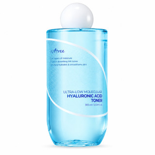 تونر هیالورونیک اسید با وزن مولکولی فوقالعاده پایین ایزنتری Isntree Ultra-Low Molecular Hyaluronic Acid Toner